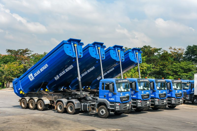 Julius Berger trucks