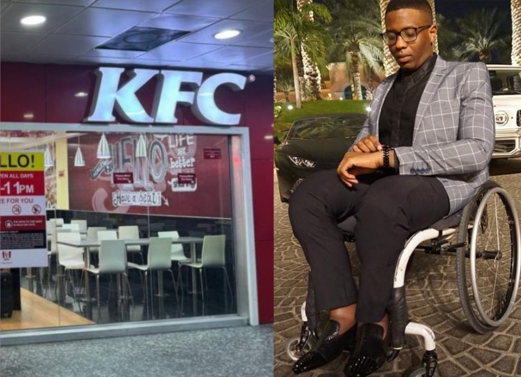 KFC Nigeria Issues Apology Following Refusal of Service to Wheelchair User at Lagos Airport
