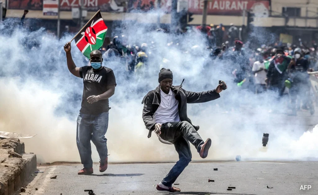 Kenya Anti-Finance Bill Protests (News Central TV)