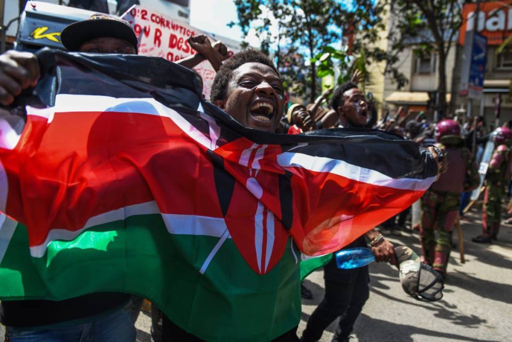 Protests resume across Kenya on Tuesday