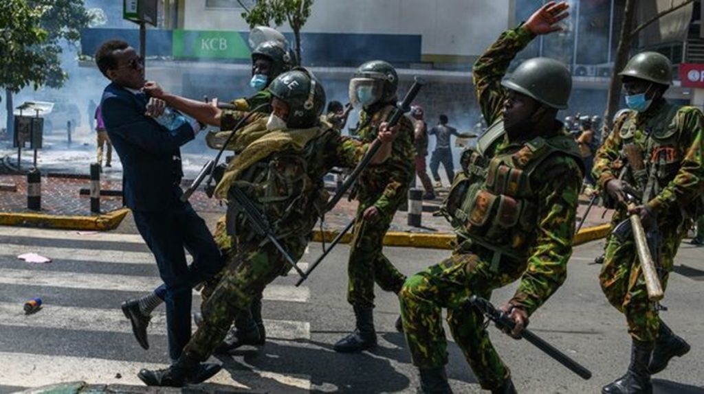 Kenyan Capital on High Alert as New Protests Loom