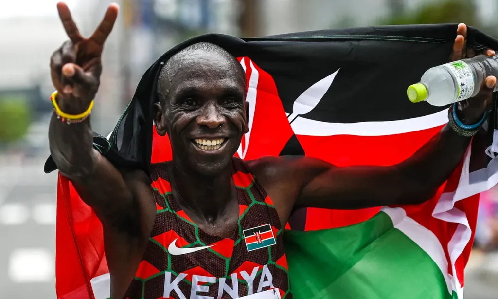 Kenyan Double Olympic Champion Eliud Kipchoge to Participate in Tokyo Marathon