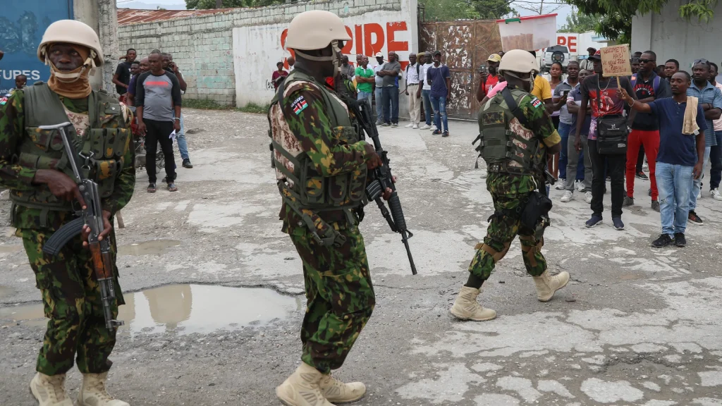 Kenyan Police Conduct Patrols Across Haitian Capital