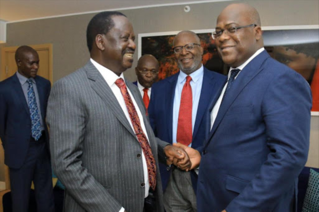 Kenya’s Azimio Leader, Raila, Congratulates Tshisekede (News Central TV)