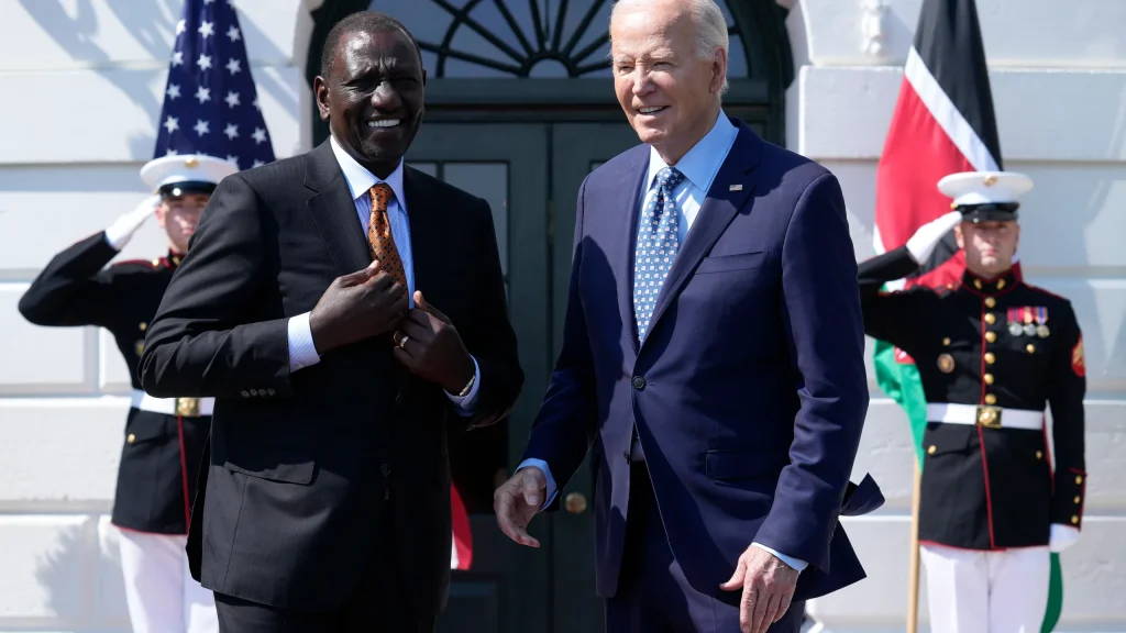 Kenya's William Ruto in Talks With Biden to Strengthen Tech Cooperation