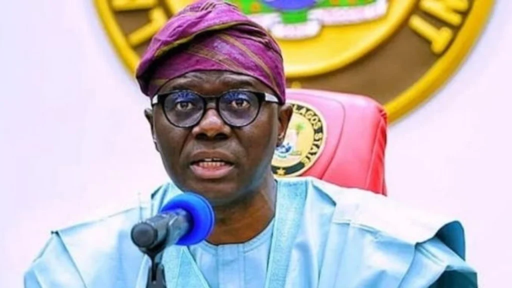 Lagos state Governor Babajide Sanwo-Olu