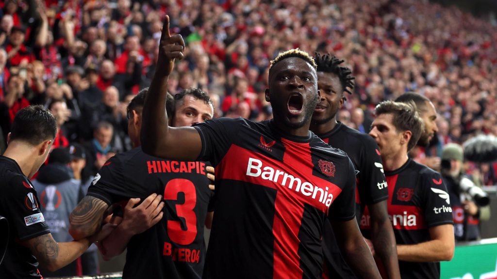 Leverkusen Triumphs in Seven-Goal Showdown as Boniface Strikes Late