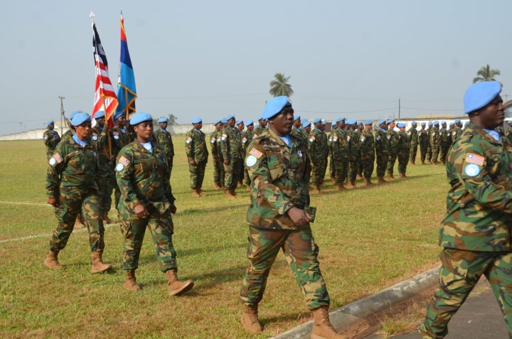 Liberia Peacekeepers (news central tv)