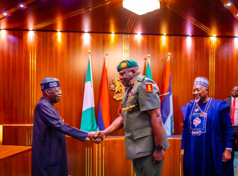 President Tinubu Requests Senate Approval for New Army Chief