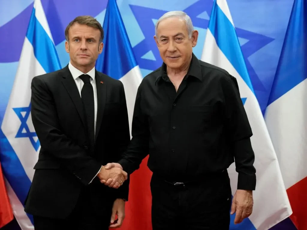 Macron Warns Israel Rafah Population Transfer Would Constitute War Crime