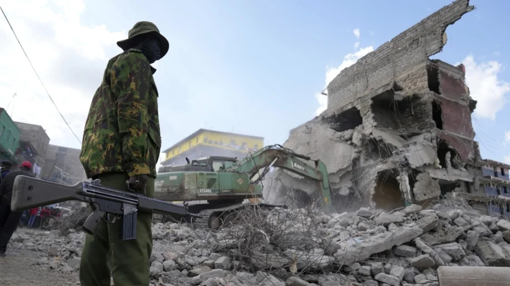 Many Trapped as Building Collapses in Nairobi