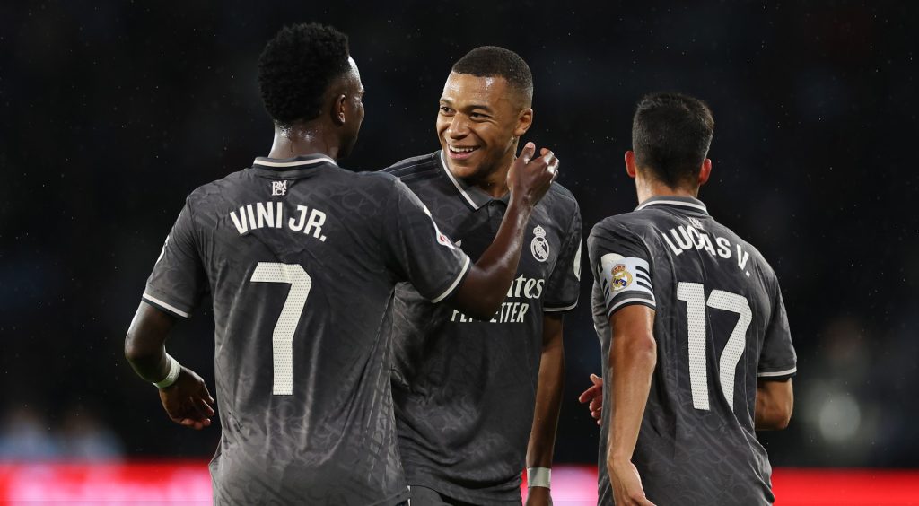 Mbappe, Vinicius Secure Real Madrid Win Against Celta Vigo