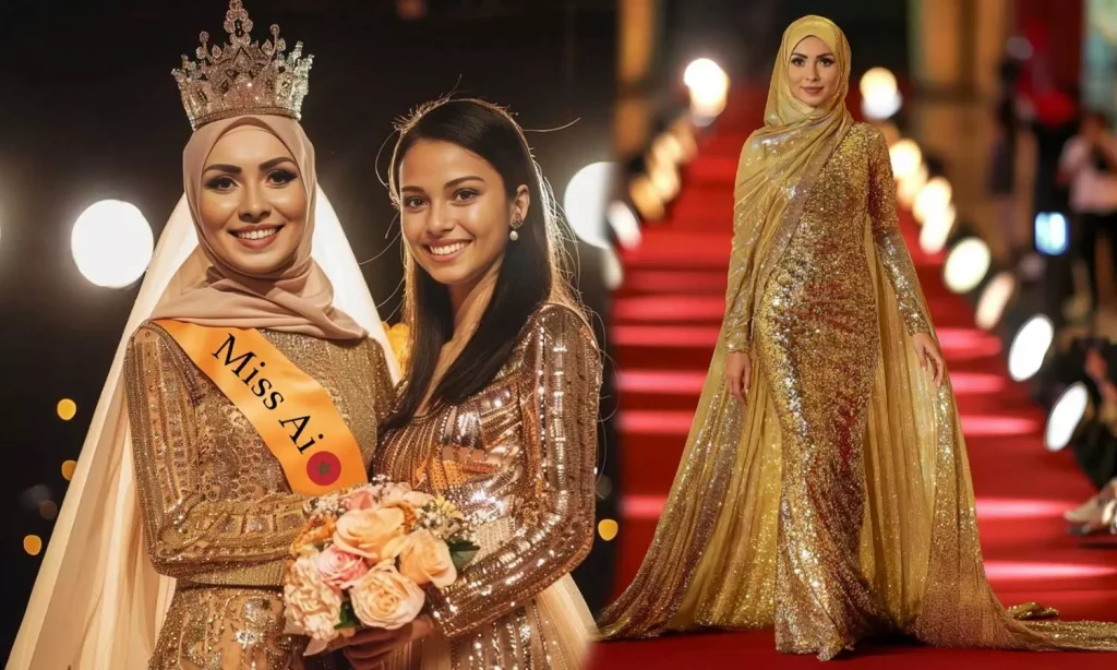 Moroccan Influencer Kenza Layli Wins First AI Beauty Pageant