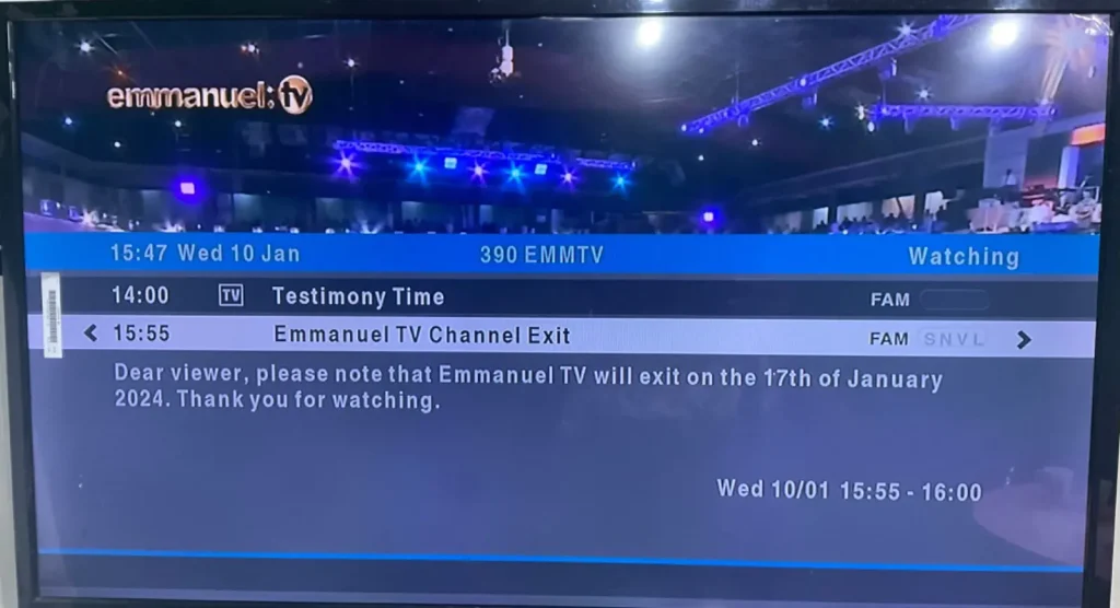 Multichoice Removes TB Joshua’s Emmanuel TV From DStv Reportedly Over BBC Documentary 