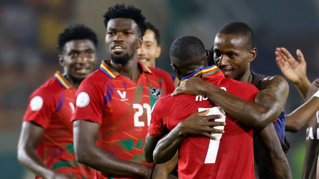 Namibia Stuns Tunisia with Late Goal in Africa Cup of Nations