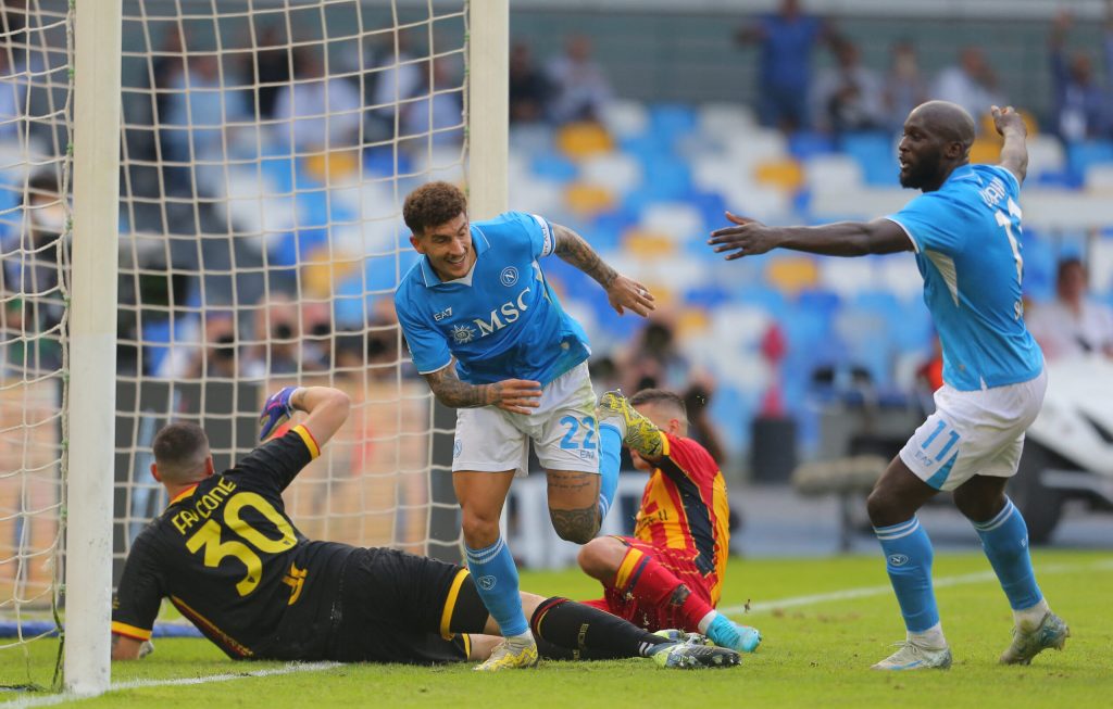 Napoli Stays Five Points Clear After Di Lorenzo's Winner Against Lecce