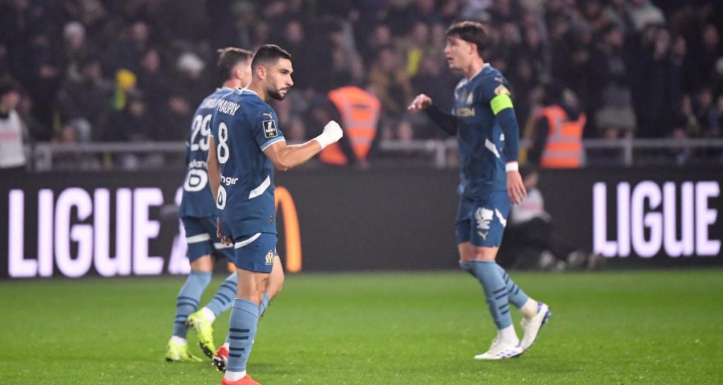 Marseille Edges Nantes 2-1, Overtakes Monaco in Ligue 1 Standings