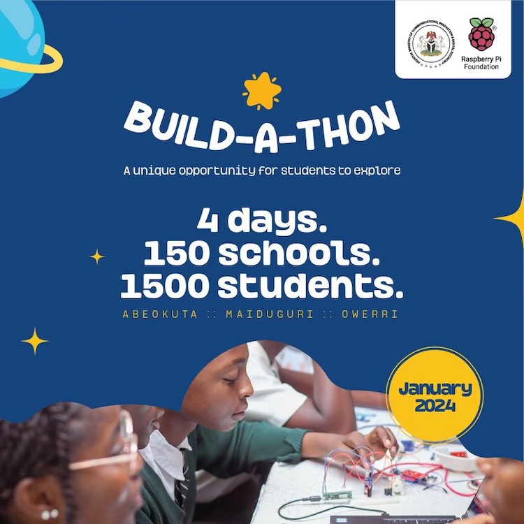 Nigerian Government Launches Build-A-Thon Programme in Collaboration with Raspberry Pi Foundation