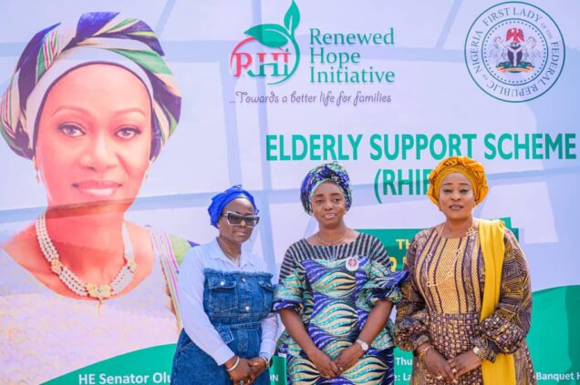 Nigeria’s First Lady Launches Elderly Support Scheme 