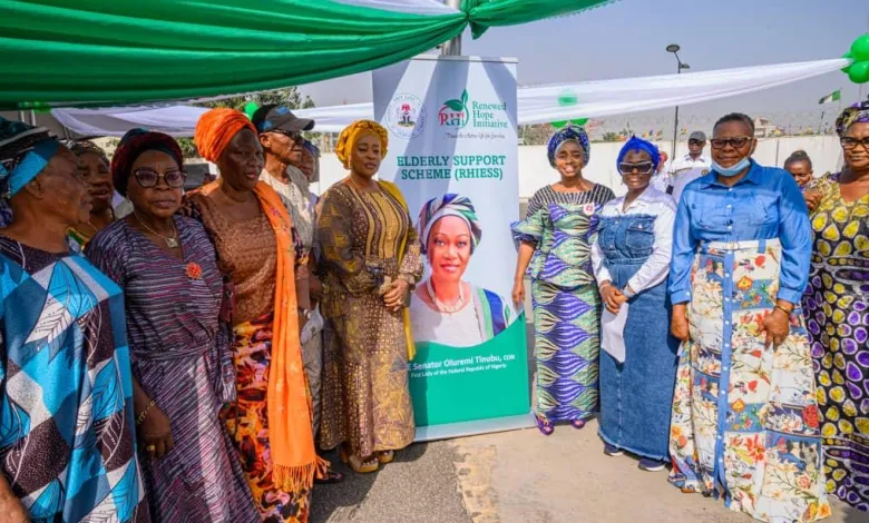 Nigeria’s First Lady Launches Elderly Support Scheme