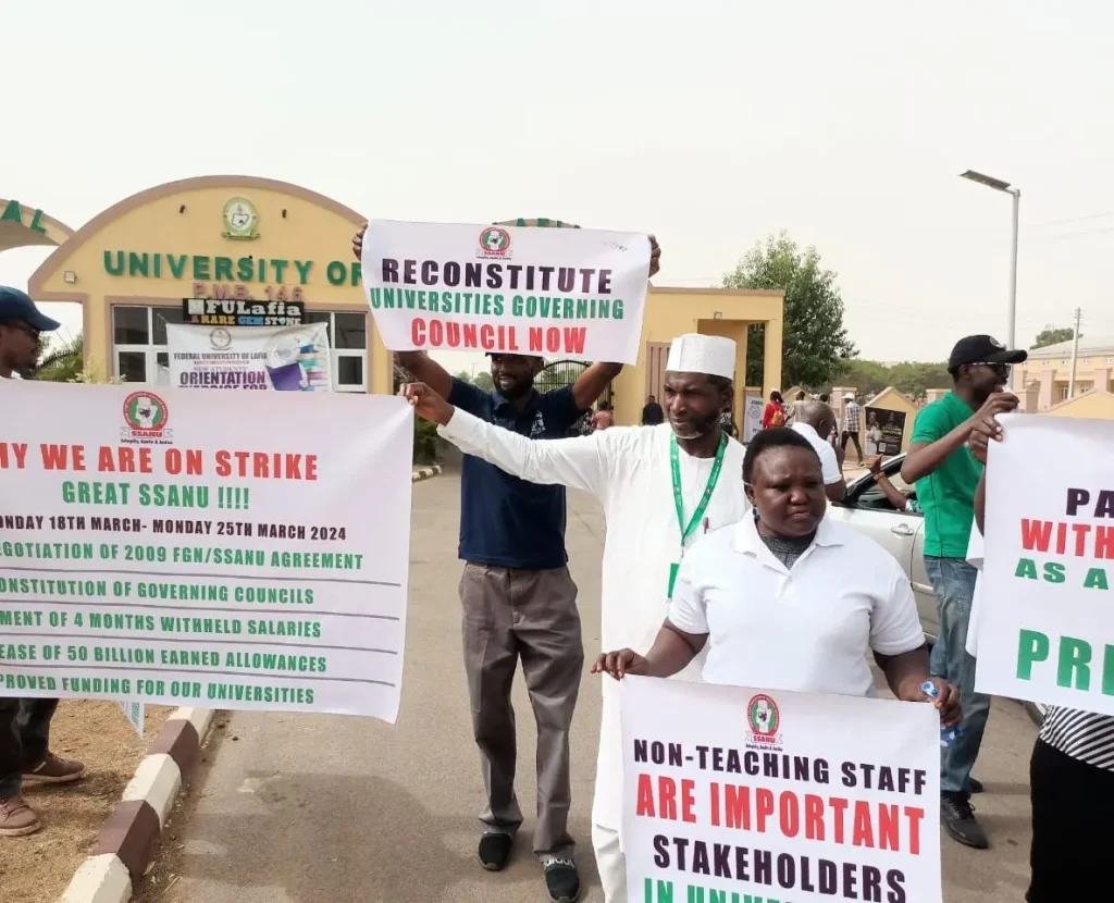 Nigerian University Staff Unions Call for Nationwide Protest on Tuesday