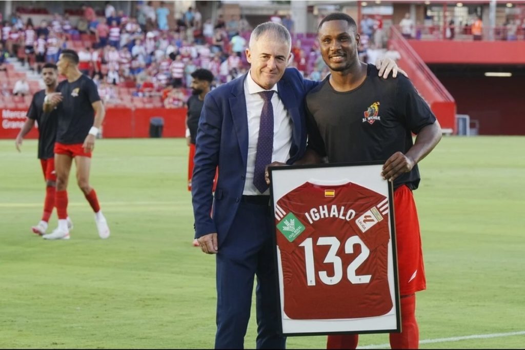 Odion Ighalo Honoured by Former Club, Granada