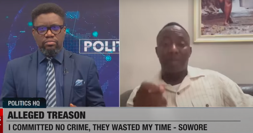 Omoyele Sowore (News Central TV)