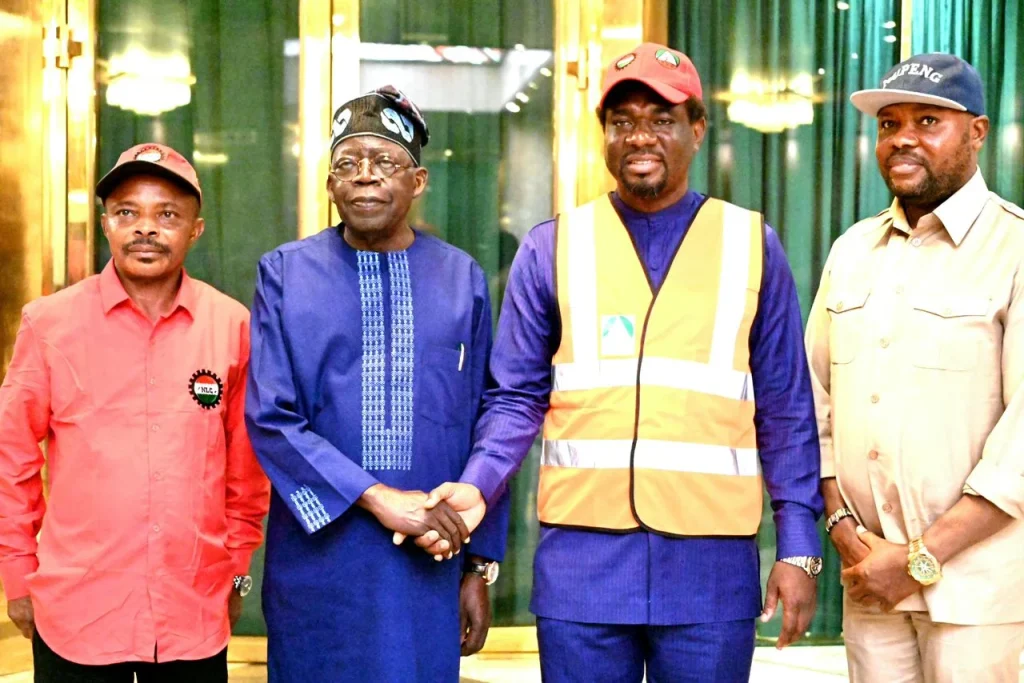 Organised Labour Leadership with President Bola Tinubu (News Central TV)