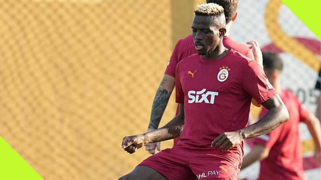 Osimhen Resumes Training at Galatasaray Following Injury Break