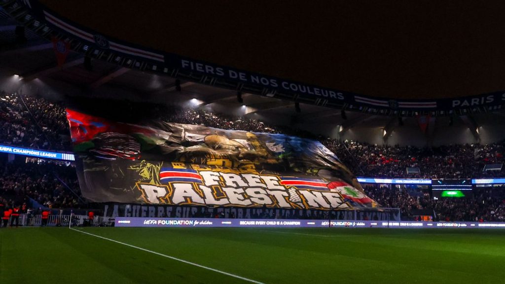 Paris Saint-Germain Vows Tighter Controls After 'Free Palestine' Banner