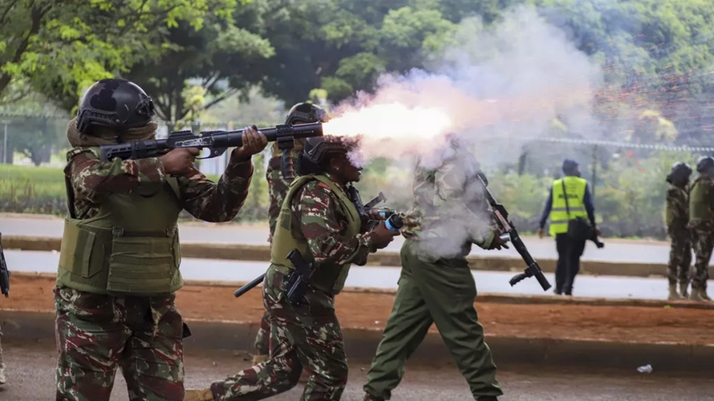 Police Fire Tear Gas as Crowds Demand Ruto's Resignation