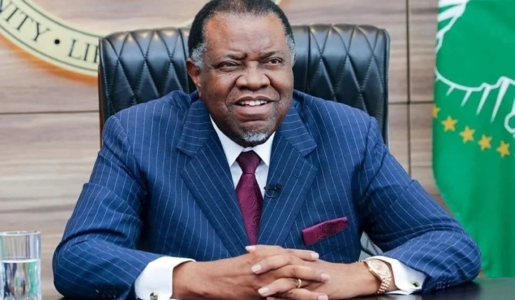 President Geingob (News Central TV)