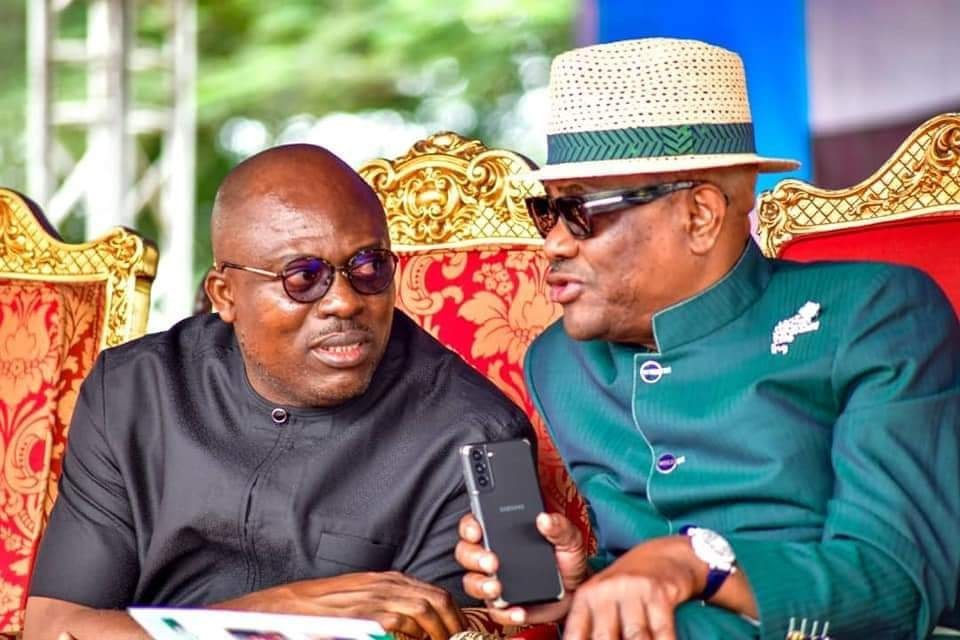 President Tinubu Holds Private Meeting with Rivers State Governor, Fubara 