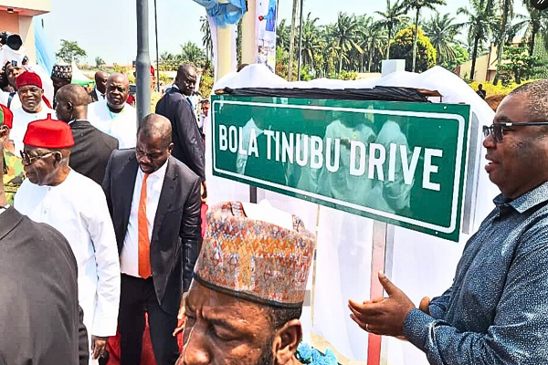 President Tinubu Inaugurates 10-kilometer Airport Drive in Imo State 