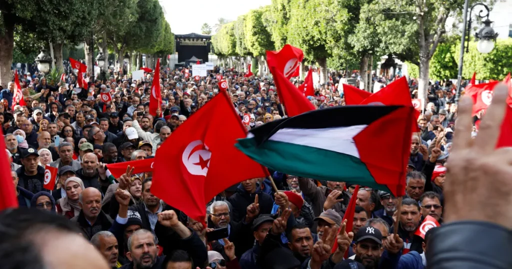 Protests Erupt in Tunisia Ahead of Upcoming Presidential Election