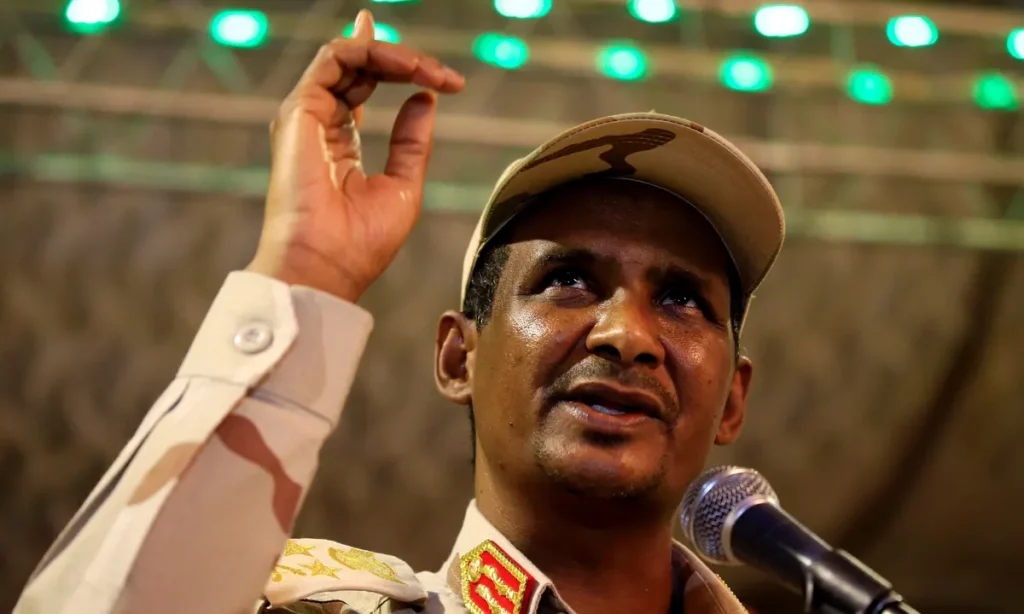 RSF Commander Hemedti Unveils Ambitious Plan to Cease Hostilities in Sudan