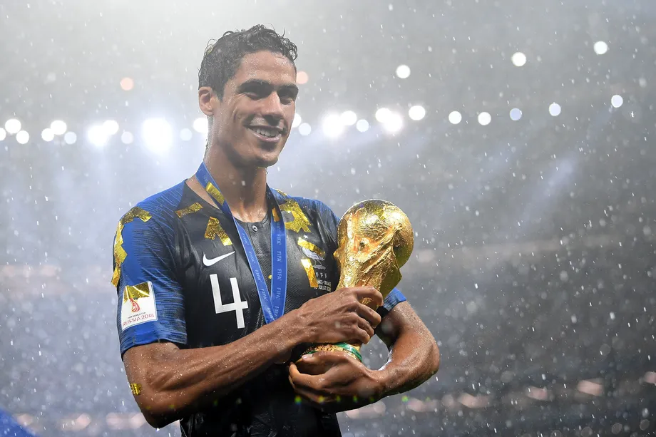 Varane won the World Cup with France in 2018