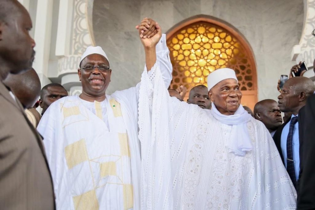 Macky Sall and Abdoulaye Wade