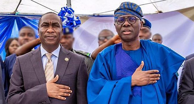 Sanwo-Olu Pays Tribute to Deputy, Hamzat on 60th Birthday