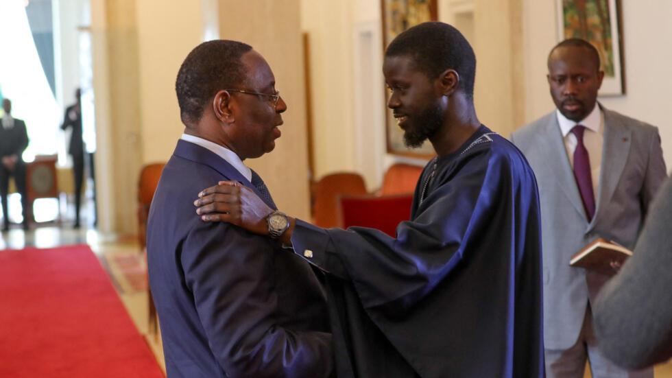 Senegal's President-Elect Faye Meets Outgoing Leader Sall in Courteous Encounter