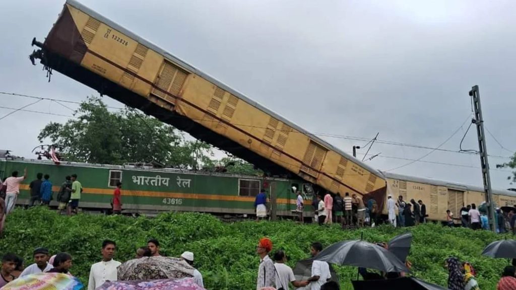 Seven Killed in West Bengal Train Collision in India (News Central TV)