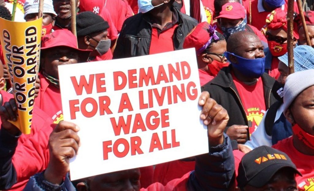 South Africa Dismisses 12% Wage Demand, Offers 3% Increase