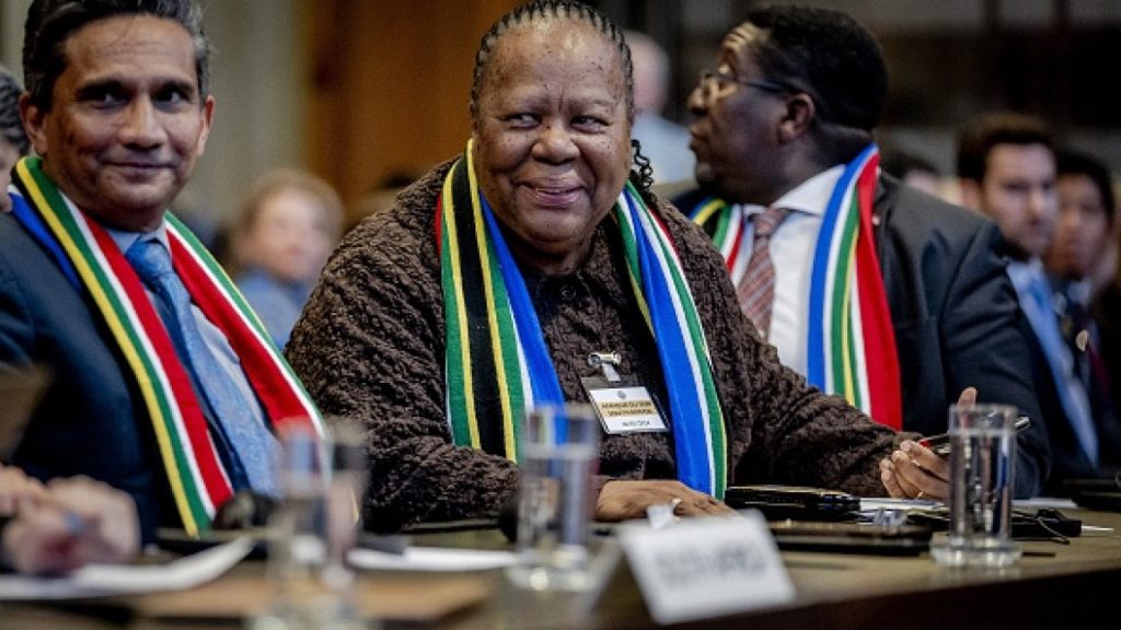 South African Minister Pandor Alleges Israeli Intelligence Intimidation Following ICJ Gaza Case