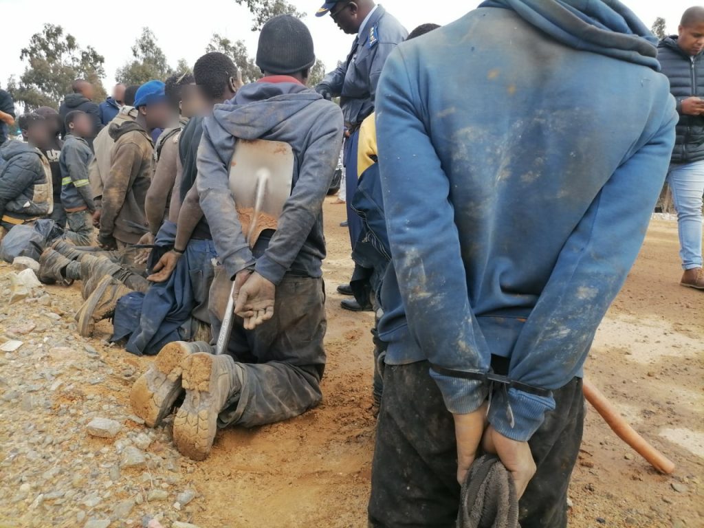 South African Security Forces Intensify Crackdown on Illegal Miners