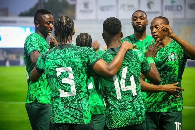 Super Eagles of Nigeria Conclude 2023 Ranked 42nd Globally and 6th in Africa 
