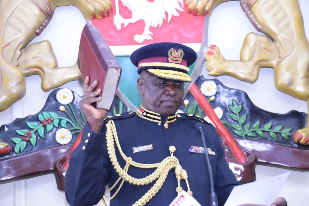 President Ruto Appoints Douglas Kanja as Kenya’s New Inspector-General of Police