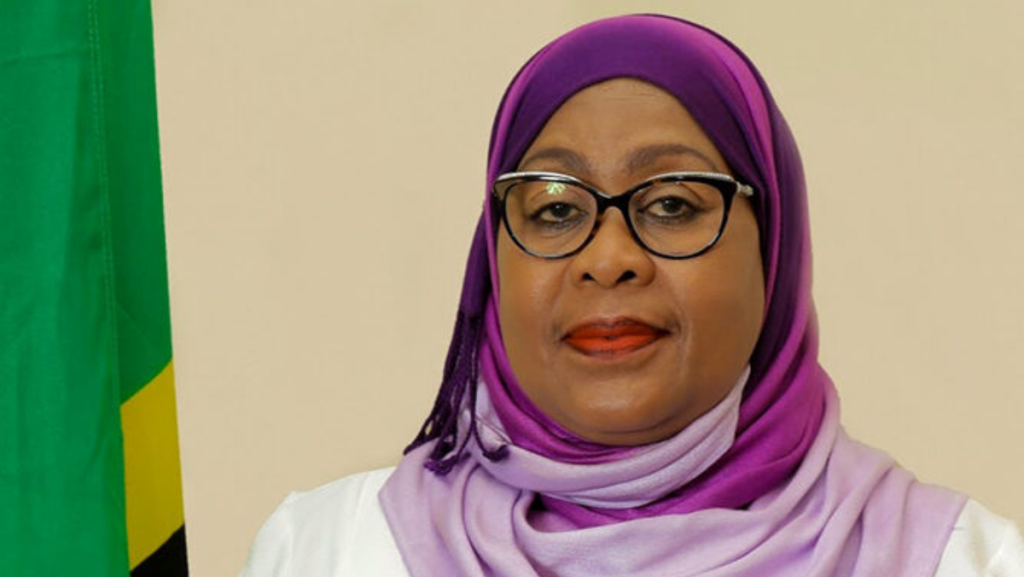 Tanzanian-President-Samia-Suluhu-Hassan News Central TV