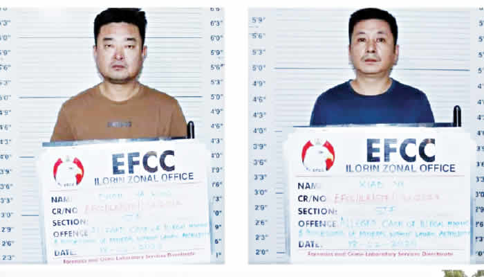 Two Chinese Nationals convicted for illegal mining