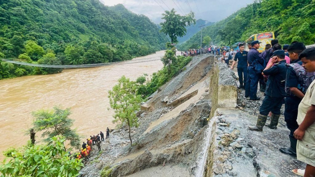 Two Buses Swept into River in Nepal, Over 60 Missing
