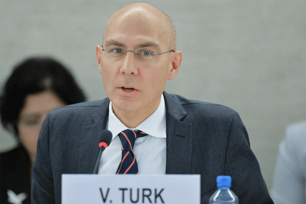 UN Rights Chief Volker Turk (News Central TV)